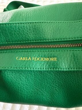 Green Leather Crossbody Bag